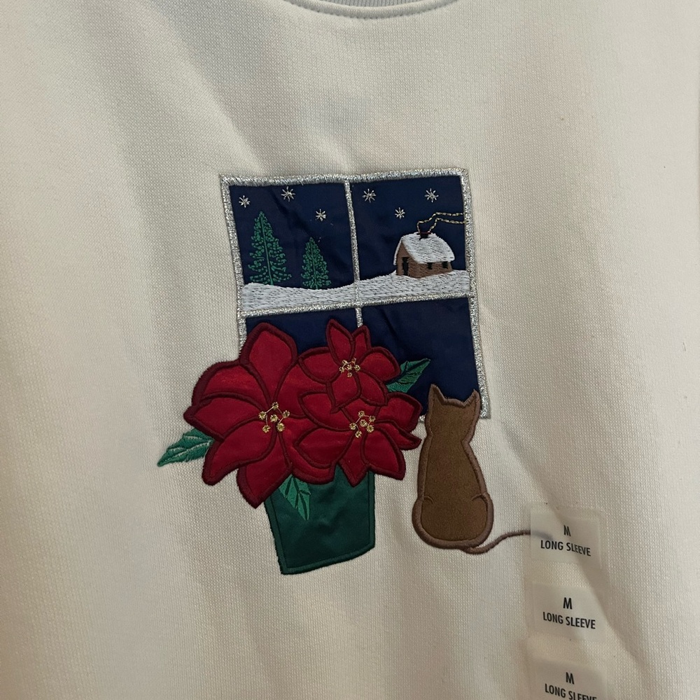 Holiday Cat Sweater